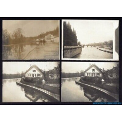 PARIS 12 clichés du Dr Jacquot positifs sur papier au bromure F...