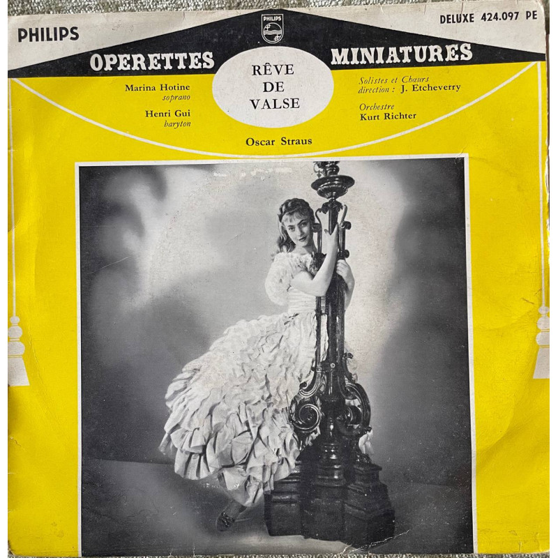 Operettes MINIATURES.RÊVE DE VALSE