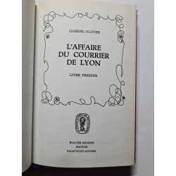 L'AFFAIRE DU COURRIER DE LYON
