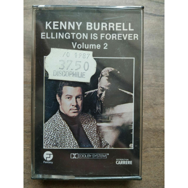 Kenny Burrell Ellington is forever vol 2 Cassette Audio-K7 NEUF...