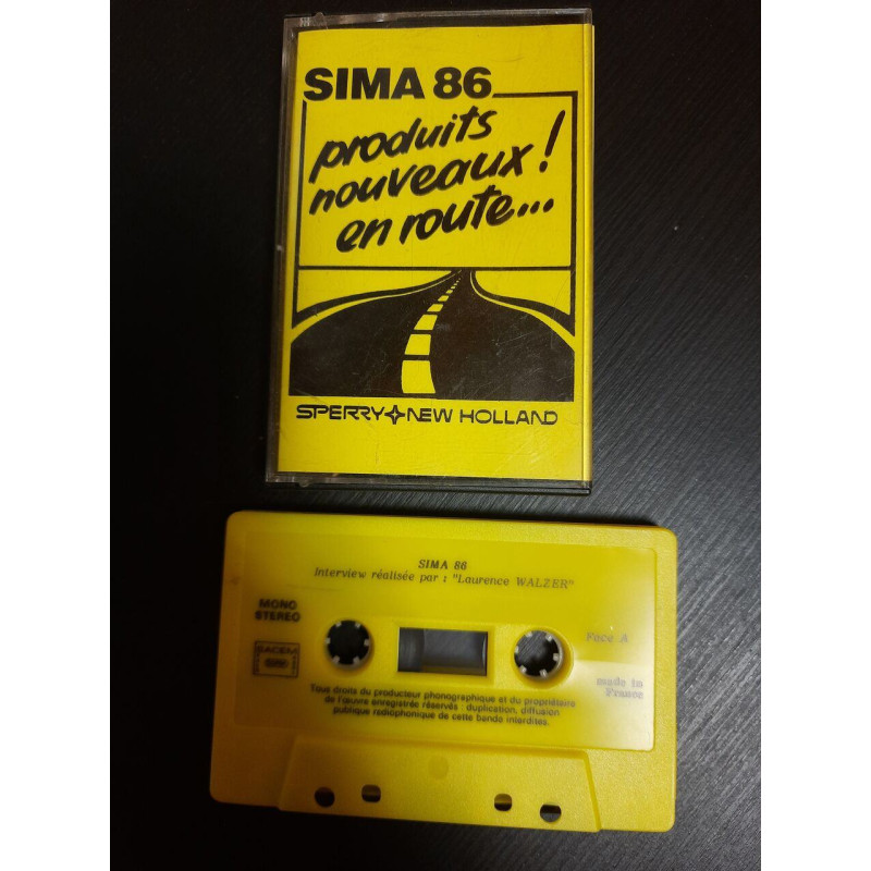 K7 Audio : Sima 86 : Produits Nouveaux ! En Route