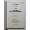 110 lettres pour régler vos litiges