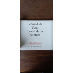 Léonard de Vinci Traité de la peinture Club des Libraires de france