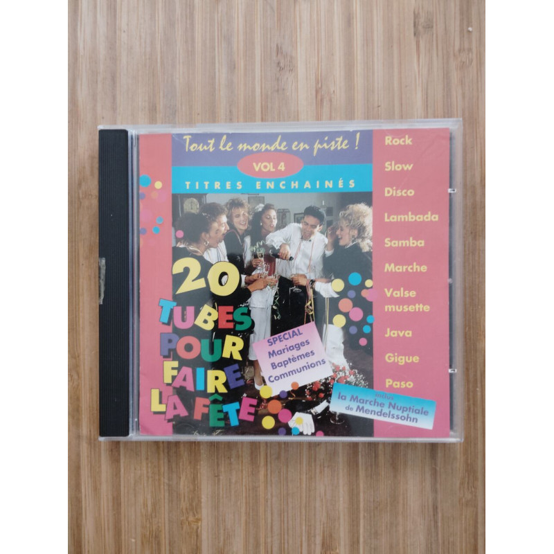20 tubes pour faire la fête