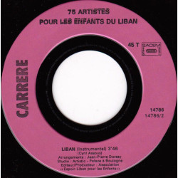 75 Artistes Pour Les Enfants Du Liban