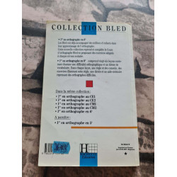 Collection Bled 1er en orthographe: 6e