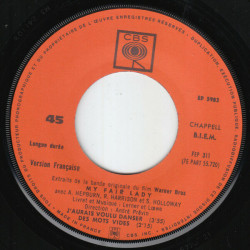 My Fair Lady (French Version) - Bande Originale Du Film