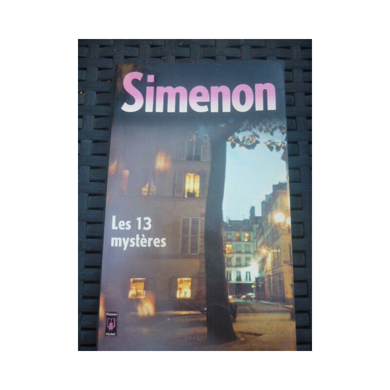 simenon LES 13 MYSTERES PRESSES pocket