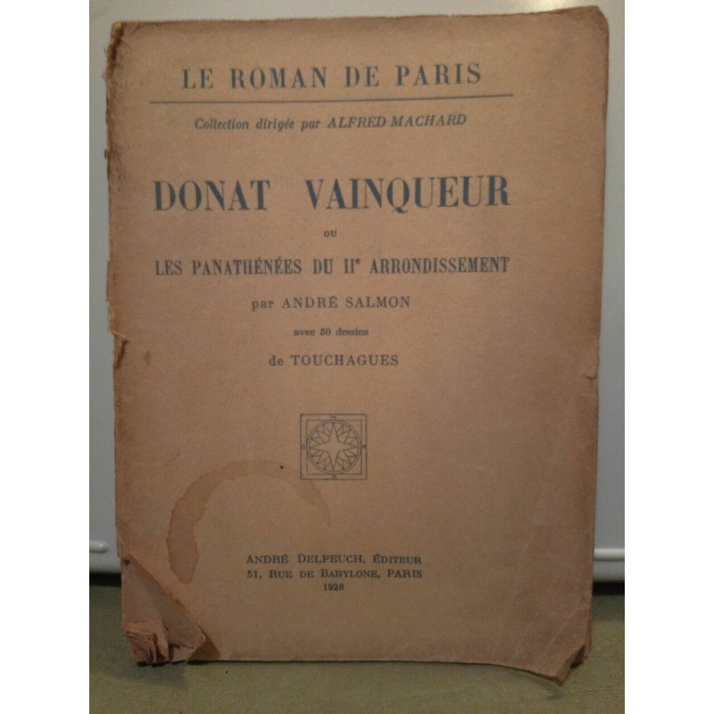 Donat Vainqueur ou Les Panathénées du IIe arrondissement