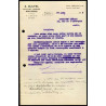 2 Lettres a CLAVEL à Paris Outillage Machines Matériel d'entreprises