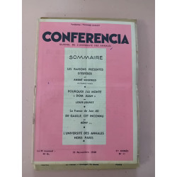 Revue Les annales des lettres françaises Ancienne série N° 11 - 1948