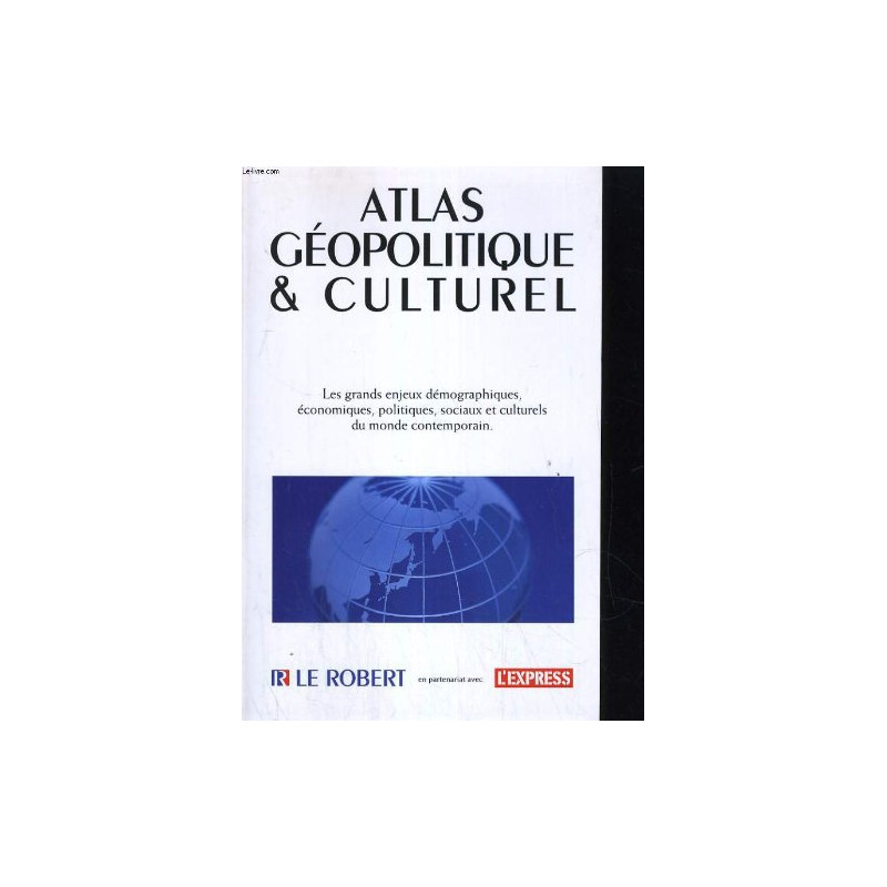 Atlas geopolitique et culturel