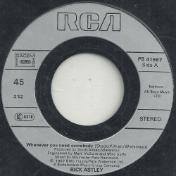 Whenever You Need Somebody