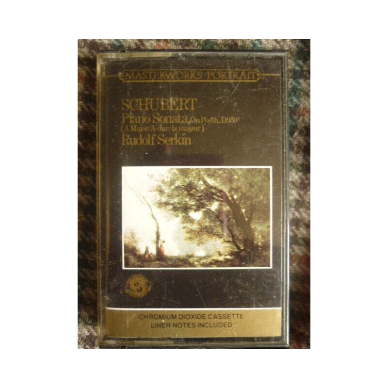 Schubert Piano Sonata Op. Posth. D.959-Rudolf Serkin CBS MPT 40-39055