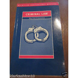 Marise cremona criminal law MacMillan Professional Masters