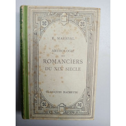 Anthologie des romanciers du XIXe siècle e maynial Classiques hachette