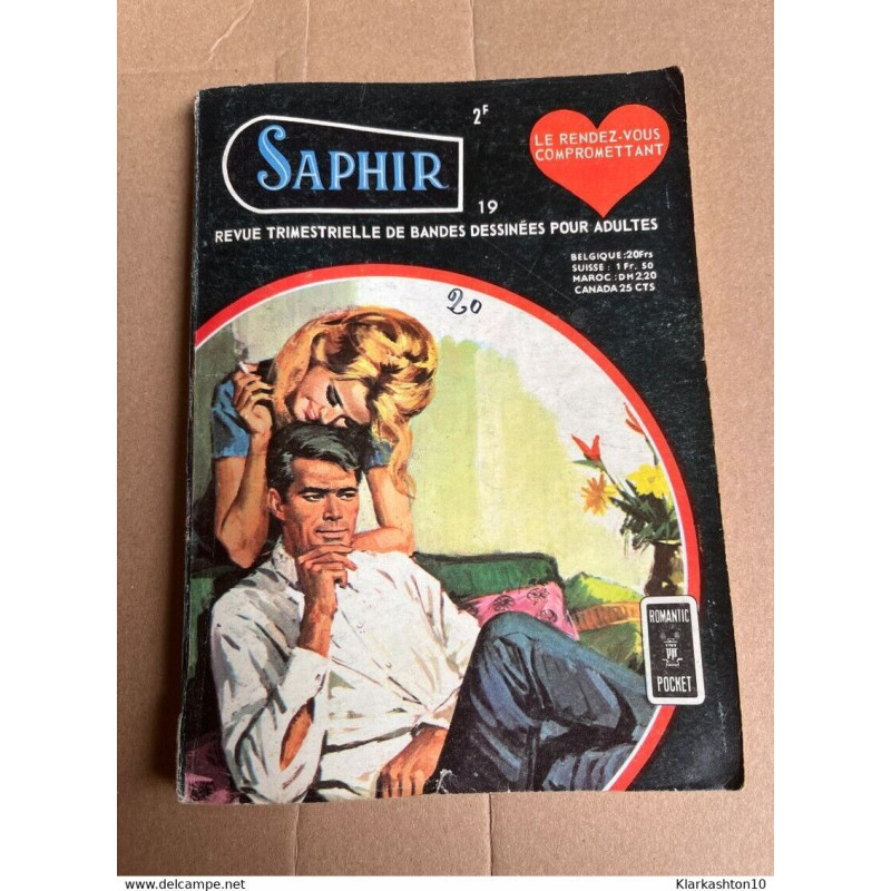 Saphir 19 Le rendez vous compromettant Octobre 1970