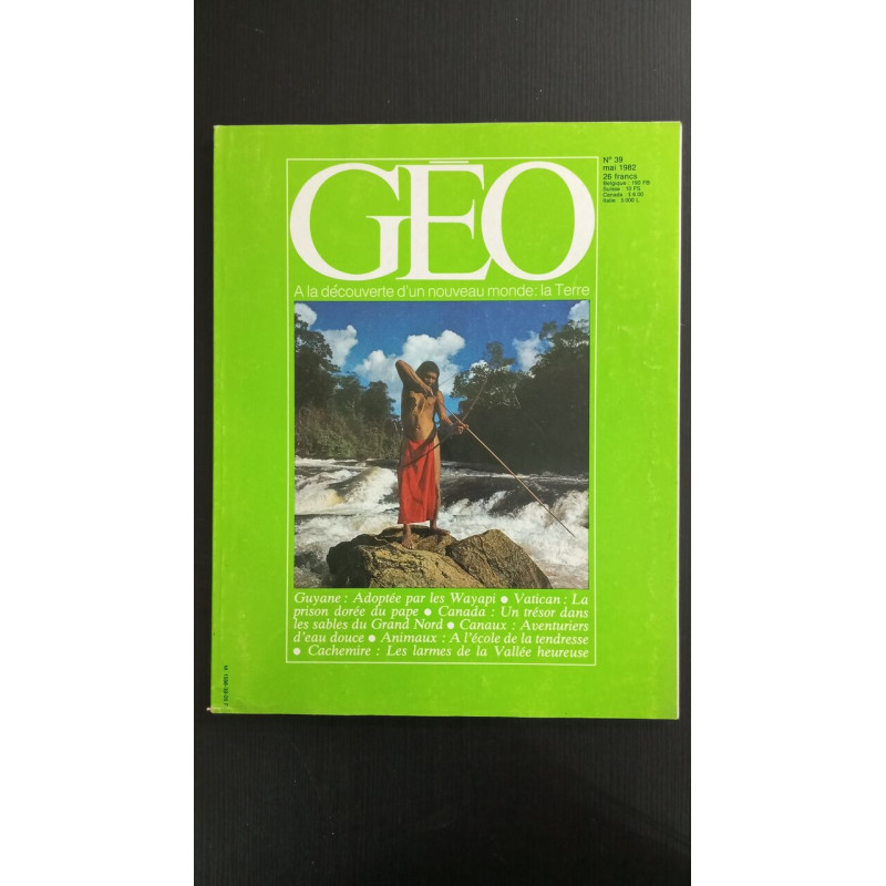 Revue Géo Magazine N° 39