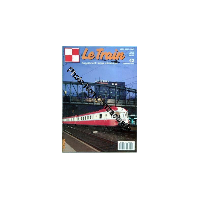 TRAIN (LE) [No 42] du 01/10/1991 - PETHERICK UNE GARE E...