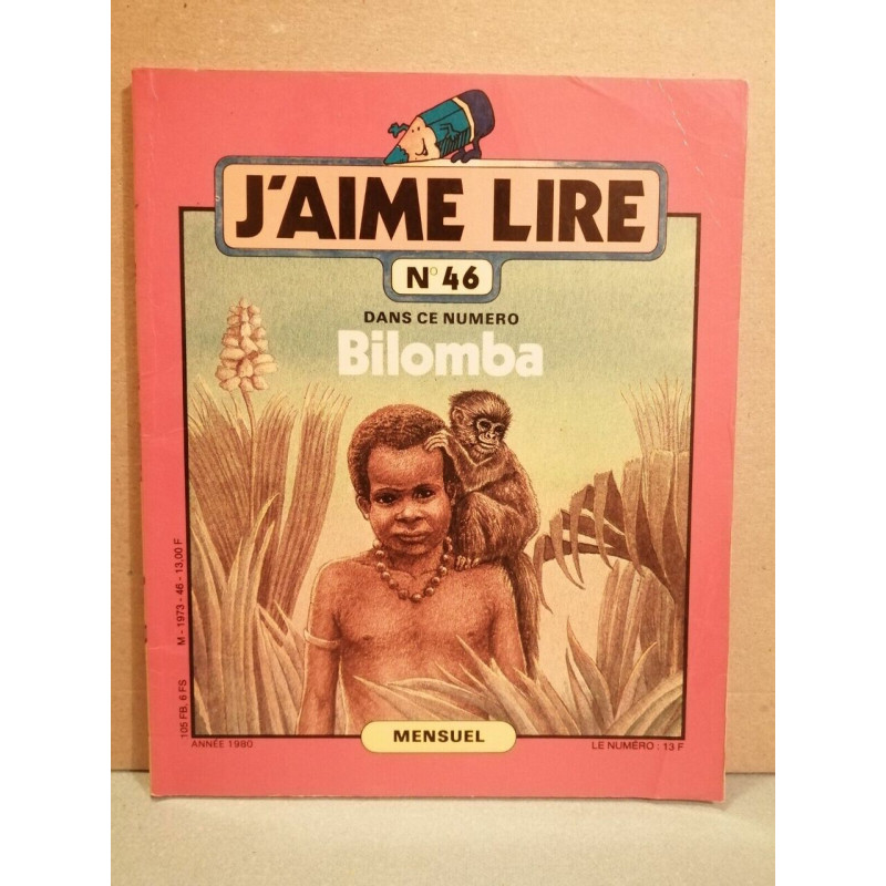 J'aime Lire n 46 Bilomba 1980