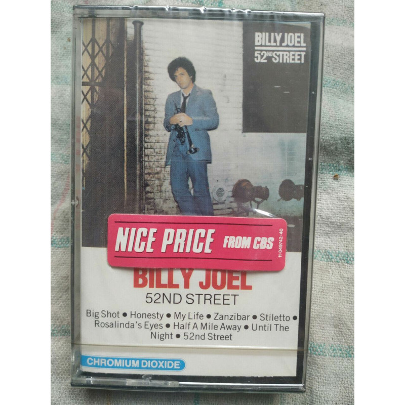 Billy Joel 52nd Street Cassette Audio-K7 NEUVE SOUS BLISTER