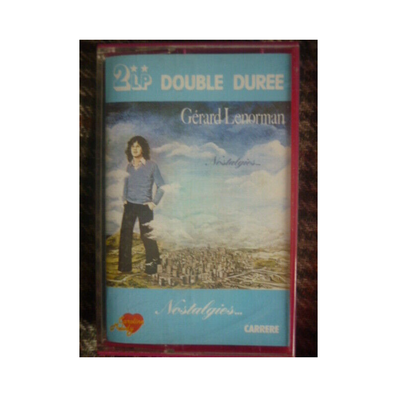 NOSTALGIES Gérard Lenorman Cassette Audio-K7 CARRERE 70.241