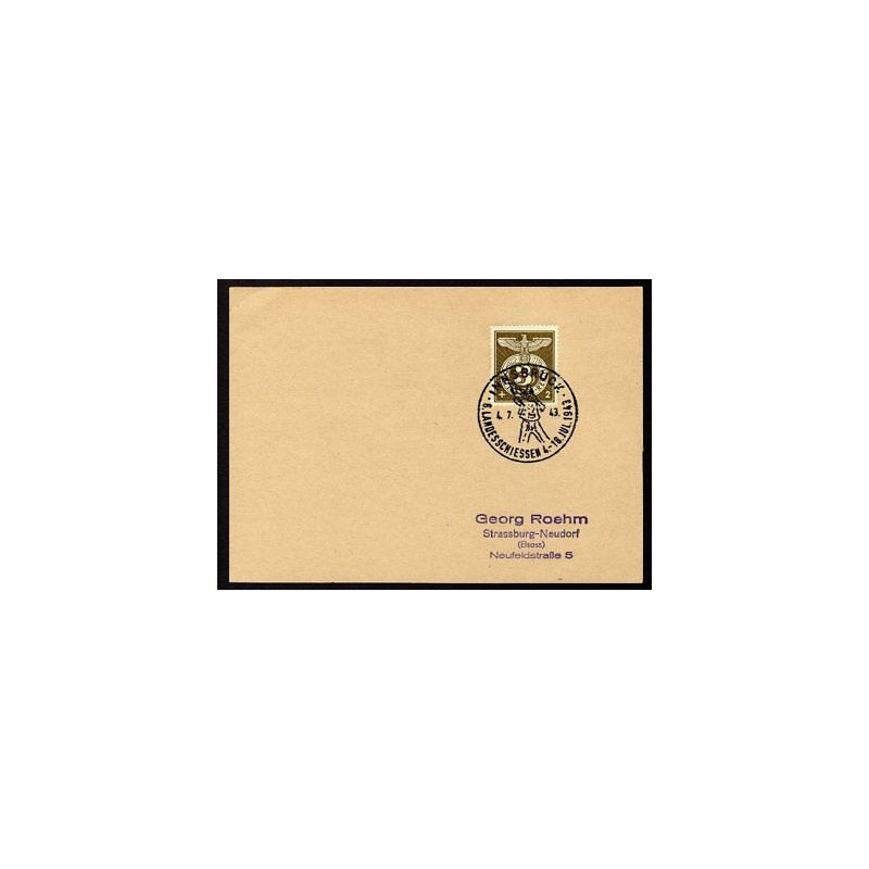 Allemagne n 762 Yv. cachet WW2 INNSBRUCK Mi. 830