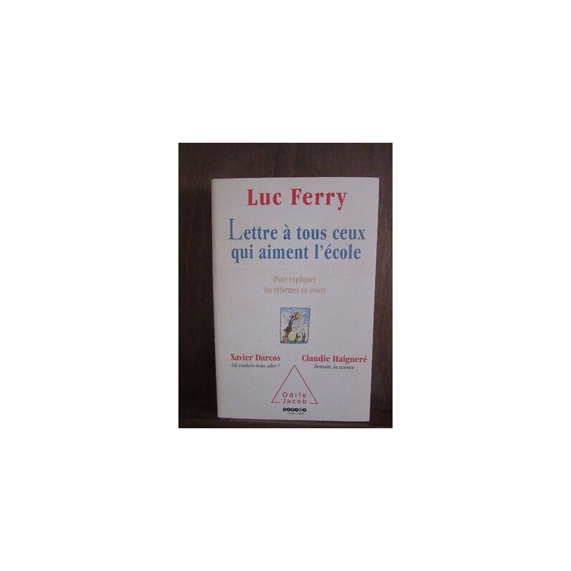 Lettre a tous ceux qui aiment lécole