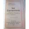 guibert Le caractère Ancienne Librairie poussièlgue