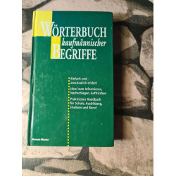 Worterbuch kaufmannischer Begriffe