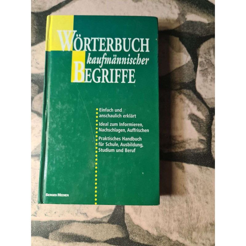 Worterbuch kaufmannischer Begriffe