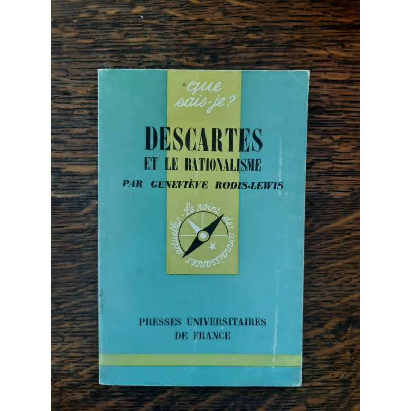 Geneviève Rodis-Lewis- Descartes et le Rationalisme Presses...