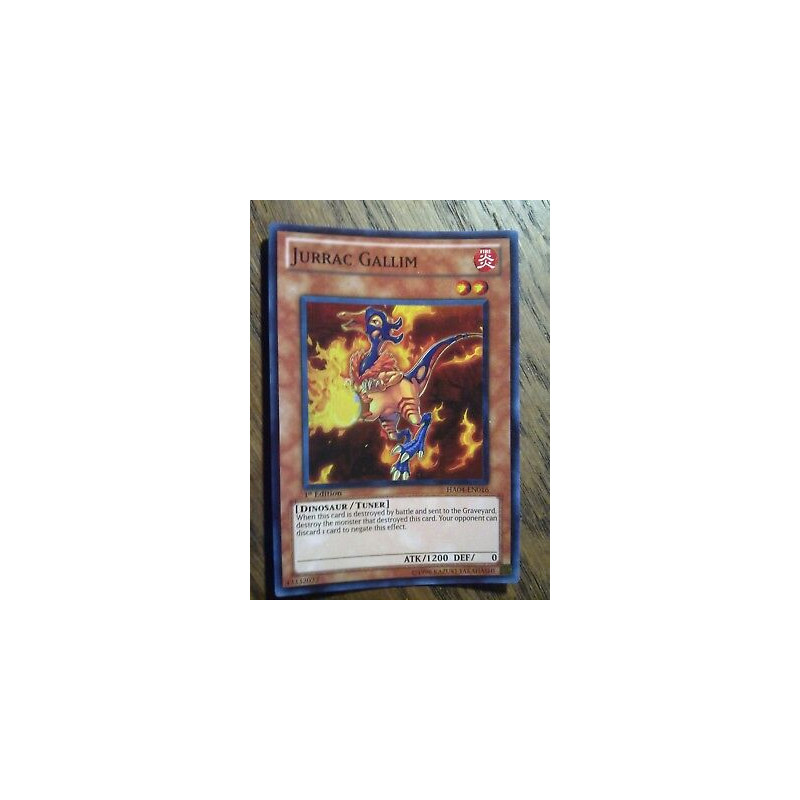 Jurrac Gallim HA04-EN016 Yu-Gi-Oh