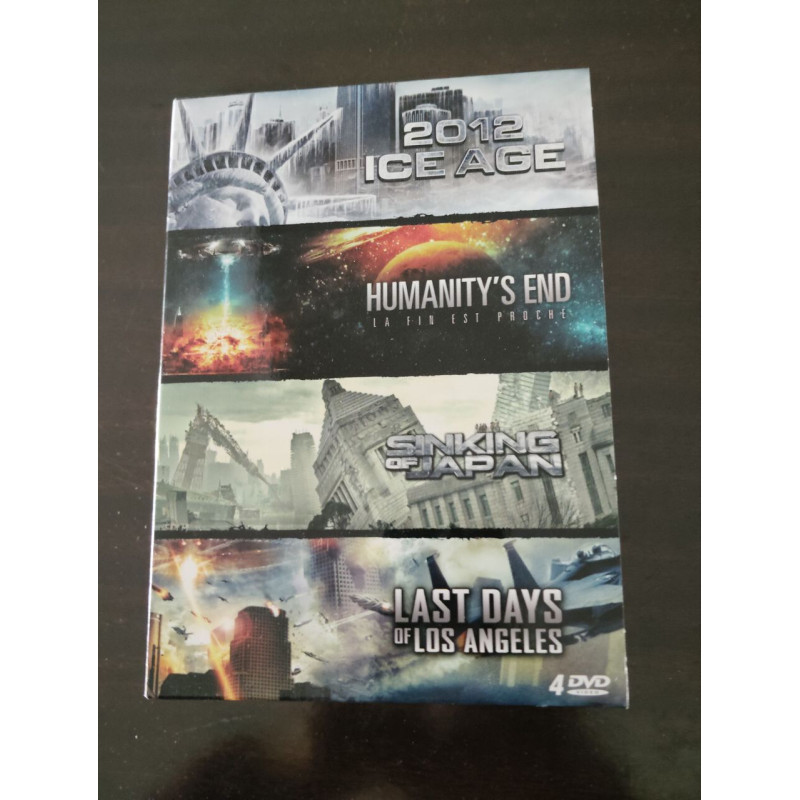 Humanity's End + 2012 Ice Age + Las days + sinkin of japan (4 DVD)