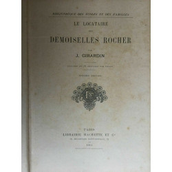 j girardin Le Locataire des demoiselles rocher hachette