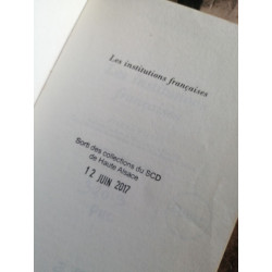 Les Institutions Francais