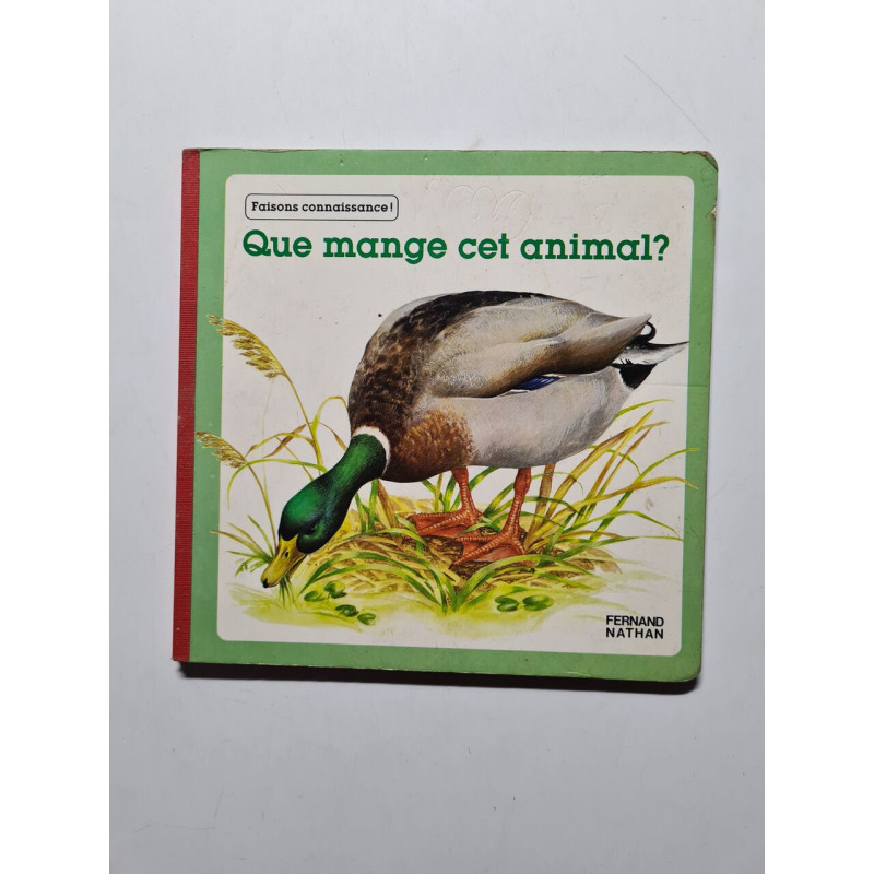 Que mange cet animal ? (Articles Annule)