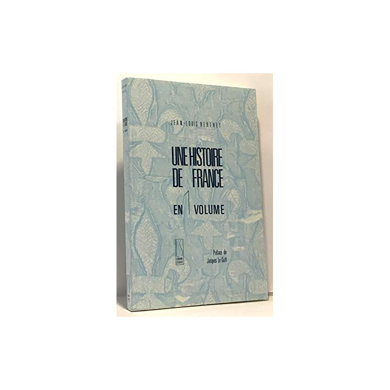 Histoire de France en 1 volume