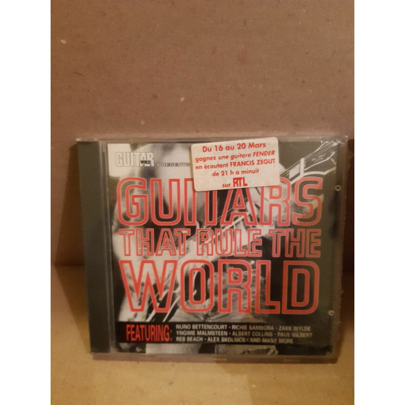 Guitars that rule the world CD NEUF SOUS BLISTER