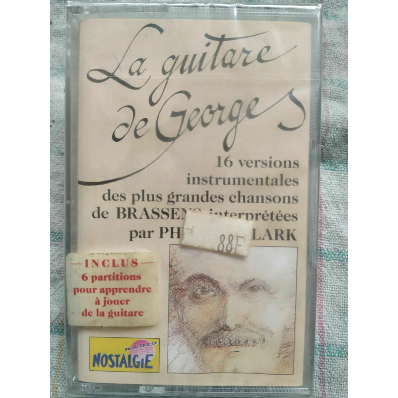 La guitare de Georges Cassette Audio-K7 NEUVE SOUS BLISTER
