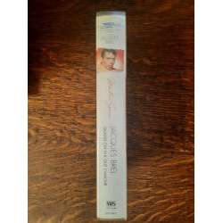 Cassette Vidéo - Jacques Brel Quand on na que lamour