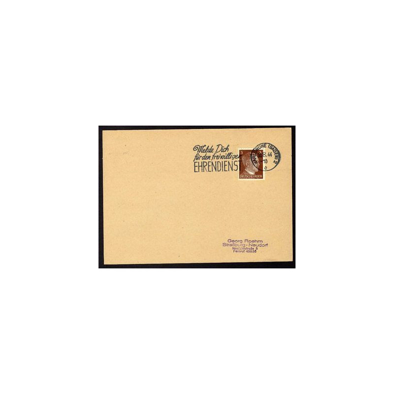 Allemagne n 706 Yv. flamme WW2 KARLSRUHE 2 c Timbre Allemand...