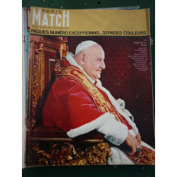 PARIS MATCH n731 du 13 avril 1963 Pape Greta GARBO Gérard TREVE