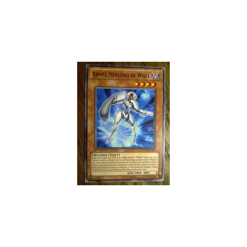 Armée Meklord de Wisel EXVC-FR012 Yu-Gi-Oh