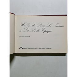 Halles de Paris-Le Marais à La Belle Epoque - 1973