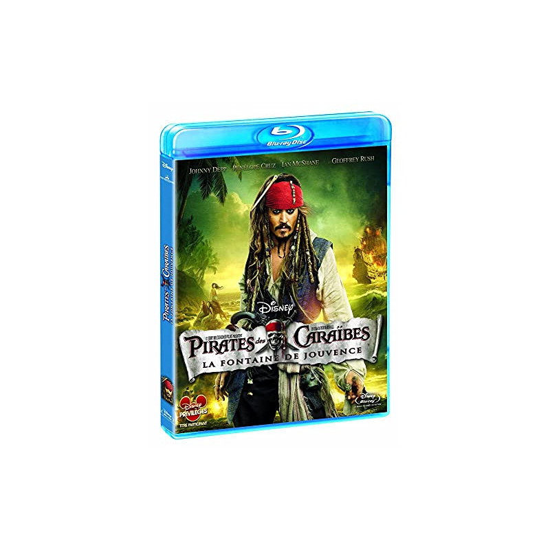 Pirates des Caraïbes 4 : la fontaine de jouvence [Blu-ray]