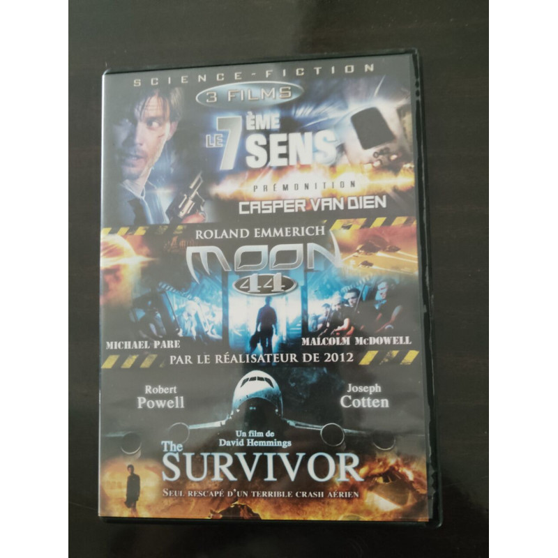 Science fiction : le septième sens , moon 44 , the survivor