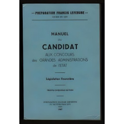 Manuel du Candidat Concours GRANDES ADMINISTRATIONS