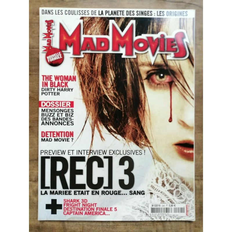 Mad Movies Nº 244 Septembre 2011