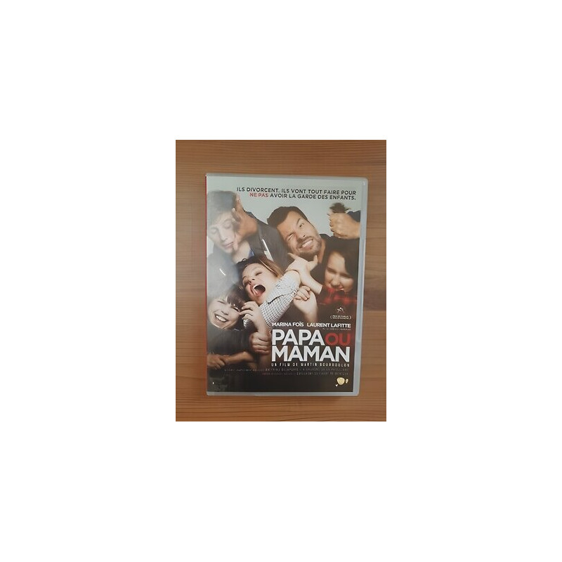 DVD - Papa ou Maman Film avec Marina Foïs Laurent Lafitte